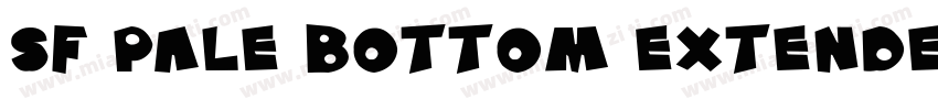 SF Pale Bottom Extended Oblique字体转换
